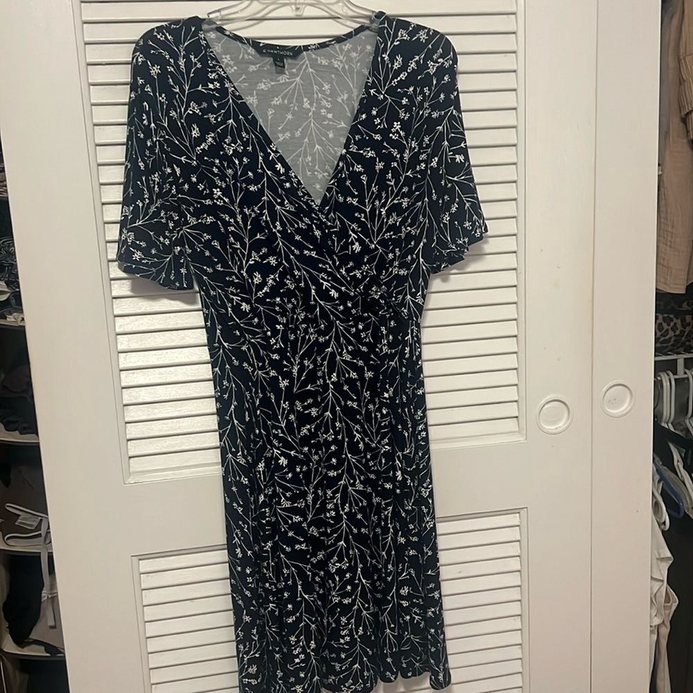 Super Soft Rayon Spandex Flutter Sleeve A Line Dr… - image 1